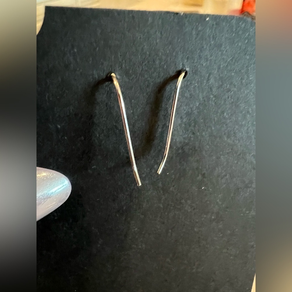 Hard Plastic Statement Earrings - image 5